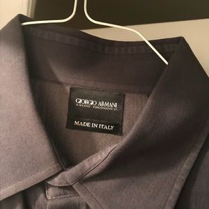 Georgio Armani button down shirt